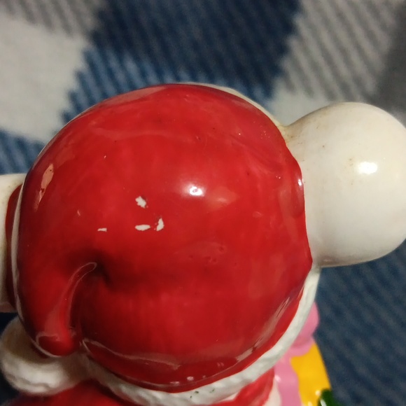 Vintage Ceramic Santa mouse - Picture 3 of 3
